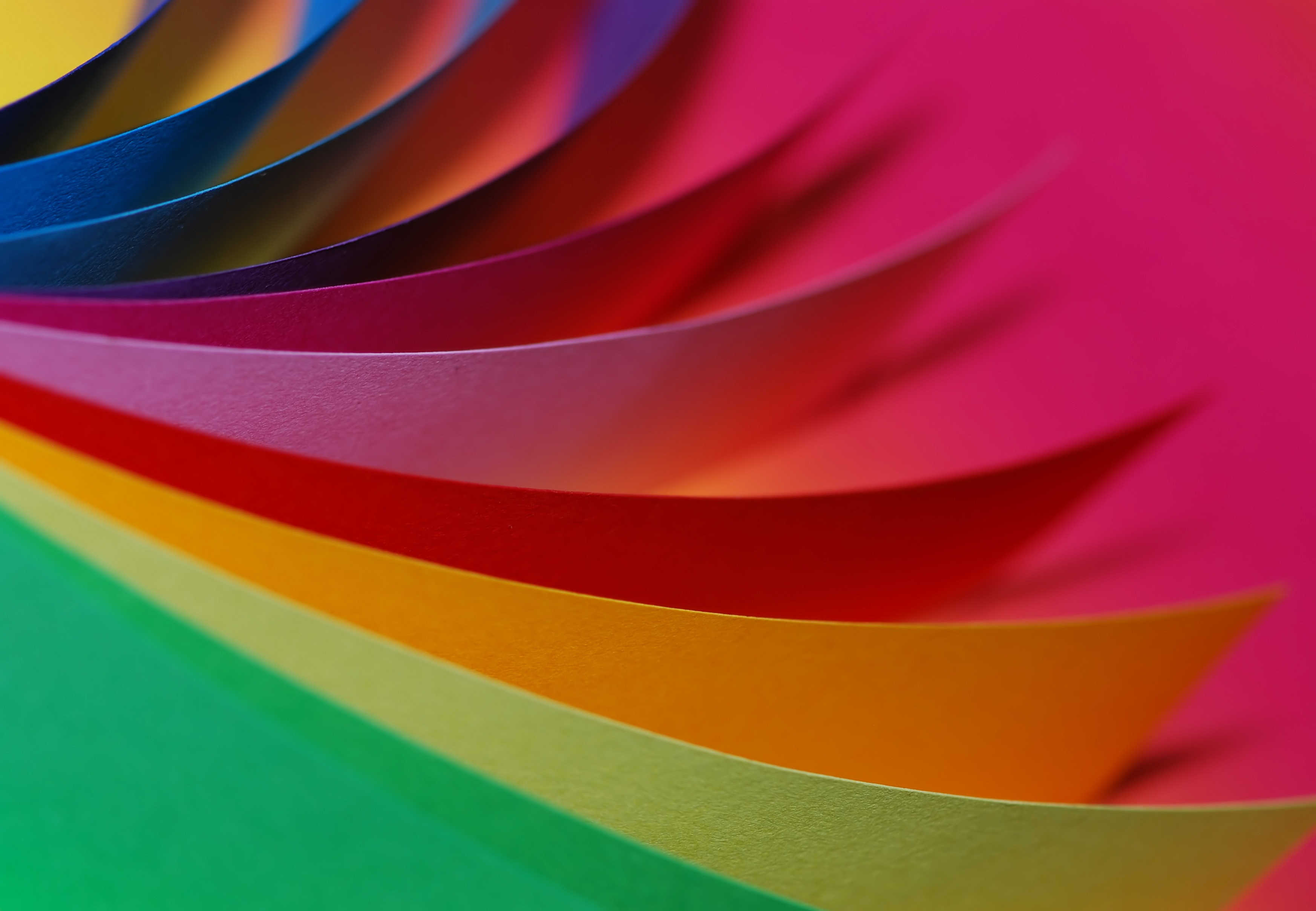 Image of colorful papers